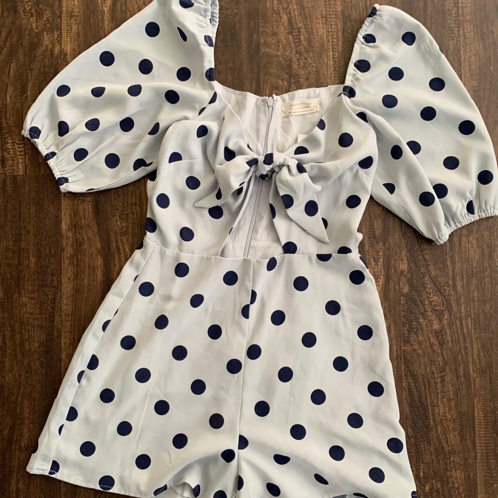 Urban Outfitters polka dot romper!